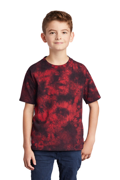 SHORT SLEEVE CRYSTAL TIE-DYE COTTON With DESING (optional)