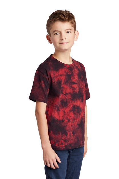 SHORT SLEEVE CRYSTAL TIE-DYE COTTON With DESING (optional)