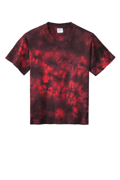 SHORT SLEEVE CRYSTAL TIE-DYE COTTON With DESING (optional)