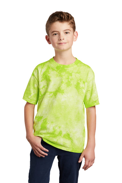 SHORT SLEEVE CRYSTAL TIE-DYE COTTON With DESING (optional)