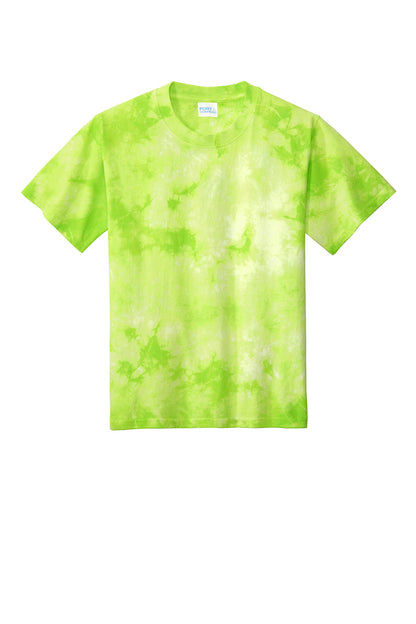 SHORT SLEEVE CRYSTAL TIE-DYE COTTON With DESING (optional)