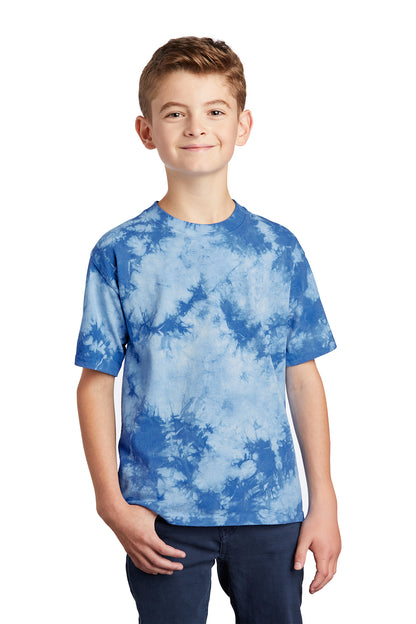 SHORT SLEEVE CRYSTAL TIE-DYE COTTON With DESING (optional)