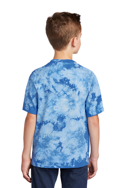 SHORT SLEEVE CRYSTAL TIE-DYE COTTON With DESING (optional)