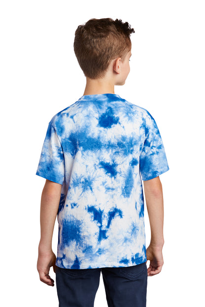 SHORT SLEEVE CRYSTAL TIE-DYE COTTON With DESING (optional)