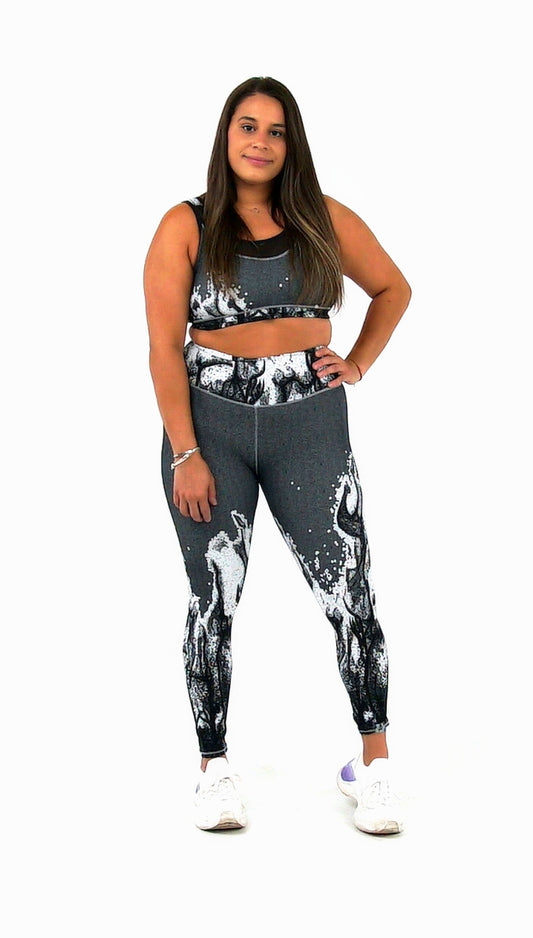 yin yang leggings set