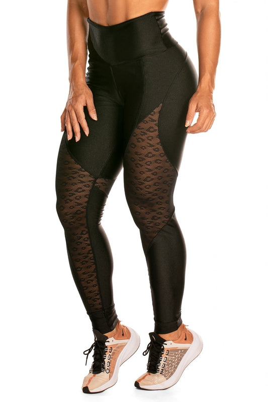 Legging Shine Animal Print